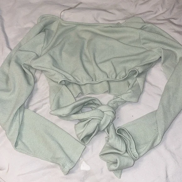 CROP TOP SHIRT - Picture 4 of 4